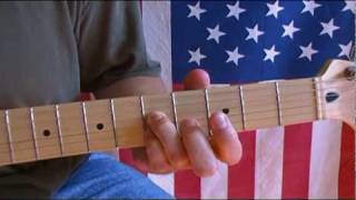 CCR Fortunate Son Guitar Lesson How To Play [upl. by Elwina295]