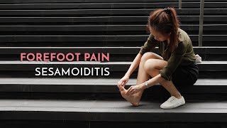 Forefoot Pain  Sesamoiditis  Podiatrist Georgina Tay East Coast Podiatry [upl. by Ubana443]