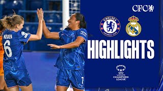 Chelsea Women 32 Real Madrid Femenino  HIGHLIGHTS amp MATCH REACTION  UWCL 2425 [upl. by Heid]