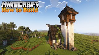 Minecraft How to Build a Cosy Calcite Cottage [upl. by Iggie]