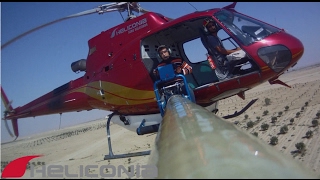 ONEE 2013 Lavage isolateurs helicoptere Maroc [upl. by Eula]