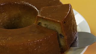 Receta del budín de pan • Postres peruanos  BUENAZO [upl. by Edmee]