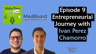 Entrepreneurial Journey with Ivan Perez Chamorro Medical Device [upl. by Neleb]