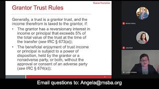 Incomplete Gift NonGrantor Trusts EverythING You Need to Know  Estate and Trust Study Group [upl. by Lull121]