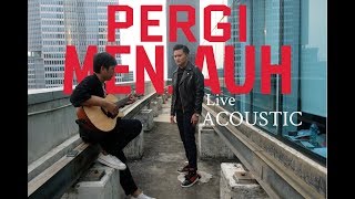 RIZKY FEBIAN  PERGI MENJAUH  LIVE ACOUSTIC  albumjejak [upl. by Pebrook]