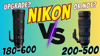 Nikon Z 180600MM VS AFS NIKON 200500mm f56E  Should you Upgrade [upl. by Anetsirhc326]