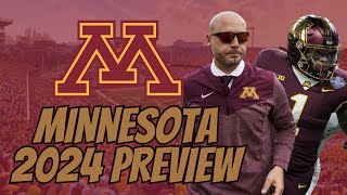 CAN THE GOPHERS BOUNCE BACK INTO A CONTENDER  MINNESOTA FOOTBALL 2024 PREDICTION amp PREVIEW [upl. by Savdeep357]