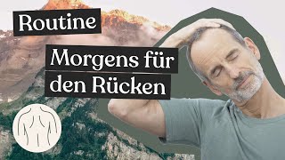 Rückenschmerzen ➡️ Die 10 Minuten Rücken Übungen Routine für jeden Morgen  Schmerzen unterer Rücken [upl. by Eceela10]