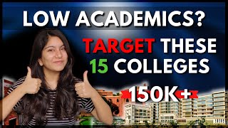 With 20L Package these 15 MBA Colleges Accept Low Academic Marks  ROIWise BSchools [upl. by Aundrea852]