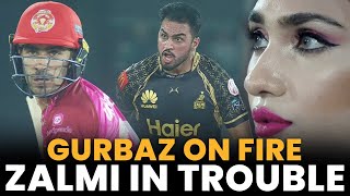 Gurbaz on Fire  Zalmi in Trouble  Peshawar Zalmi vs Islamabad United  Match 12  HBL PSL 8  MI2A [upl. by Papst93]