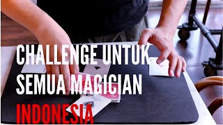 CHALLENGE UNTUK MAGICIAN INDONESIA TUTORIAL SULAP [upl. by Ilbert]