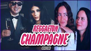 REGGAETON CHAMPAGNE  BELLAKATH FT DANI FLOW  REACCION  con mi mami [upl. by Yeltrab30]