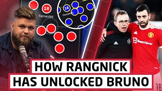 How Ralf Rangnick Has UNLOCKED Bruno Fernandes  Change Of Position Formation amp Tactics [upl. by Karie]