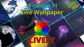 Interactive Live Wallpapers for Windows – FREE amp AWESOME  Lively [upl. by Itnaihc194]