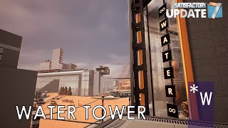 Water Tower Blueprint  Satisfactory [upl. by Ajar]