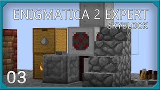 Enigmatica 2 Expert Skyblock EP3 Combustion Automation  Manyullyn Condenser [upl. by Barcot276]