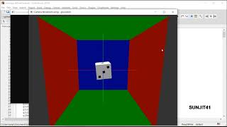 Move Camera  C code for moving camera in 3D Using GLUT gluLookAt [upl. by Gerk204]