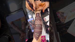 Bridal mehndi  ✨🫶🏻 signature work hassanmehndiexpert mehndi [upl. by Mavis]