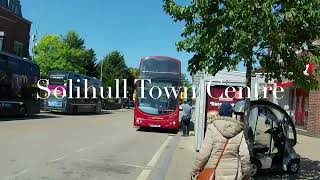 BR 73 Solihull To Heartlands Hospital 4K [upl. by Llenyl]