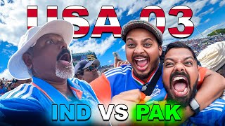 INDIA VS PAKISTAN IN NEW YORK EXPERIENCE 😱😱😱  VLOG 03 [upl. by Susann545]