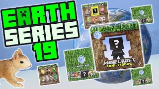 Minecraft MiniFigure Earth Series 19 Collection Toy Review [upl. by Storfer]