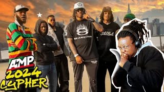 AMP 2024 Cypher Accy4real reaction video [upl. by Akenna]