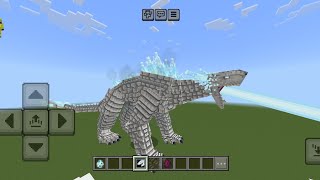 Monsterverse Shimo UPDATE MOD in Minecraft PE [upl. by Emoraj]