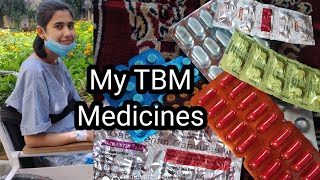 Tuberculosis Meningitis TBM medicines Sharing my medicines for TBM Colours of life [upl. by Donadee]