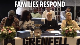 LIVE Grenfell victims loved ones react after harrowing report released [upl. by Conrade]