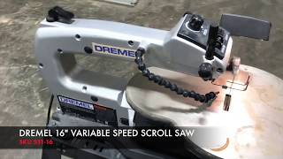 Dremel 16quot Variable Speed Scroll Saw [upl. by Cosmo]