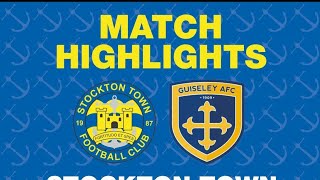 HIGHLIGHTS  Stockton Town 31 Guiseley AFC [upl. by Draude65]