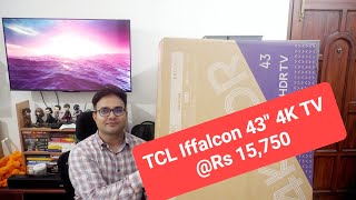 TCL Iffalcon 43 inch 4K TV [upl. by Llenrev420]