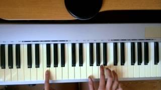 HOW TO PLAY Man of Golden Words on piano [upl. by Aehr642]