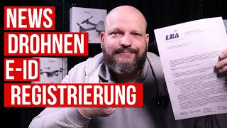 News Änderung Drohnen Gesetz EID Registrierung  Neue Übergangsfrist [upl. by Hermine]