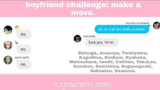 Boyfriend challenge Make a move  Valentines Day Special [upl. by Haissem753]