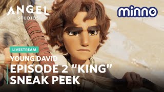 Young David Episode 2 “King” Sneak Peek amp Behind The Scenes [upl. by Solegnave847]