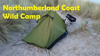 Northumberland Coast Wild Camp [upl. by Mulloy]