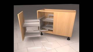 DiyKitchenscom  Magic Corner Mechanism [upl. by Hermann]