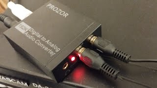 Prozor Dac  Digital to Analog Audio Converter at 192Khz  Groove Armada  Nox Vahn amp Marsh [upl. by Arodnap]