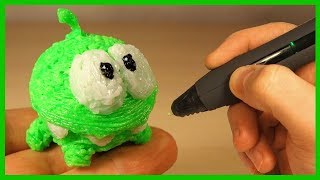 Ам Ням  3Д РУЧКА 3D Pen Om Nom [upl. by Namad]