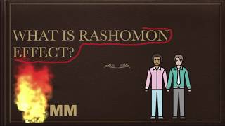 What is Rashomon effect  Mayur Mogre [upl. by Erimahs]