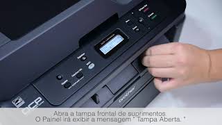 DCPL2540DW Como resetar o toner [upl. by Vivyan453]