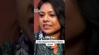 Life Lessons from a voice Actor lifelessons life voiceactor podcastshorts realtalk [upl. by Eekcaj]