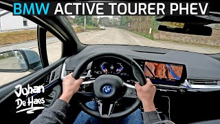 2023 BMW 2 SERIES ACTIVE TOURER PHEV 245 HP POV TEST DRIVE [upl. by Pettifer]