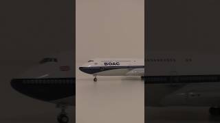 NG Models BOAC Boeing 7478 1400 model  avgeeks planespotting aviation [upl. by Retse]