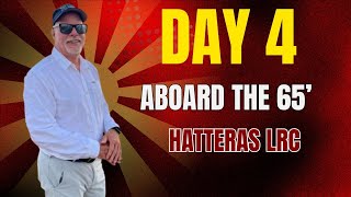 Day 4 aboard the 65’ Hatteras LRC Unbelievable fuel issues from Nassau to Marathon Boat Yard [upl. by Itram]