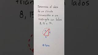 Ternas Pitagóricas y ángulo inscrito  Geometría  Reto de día [upl. by Saiasi]