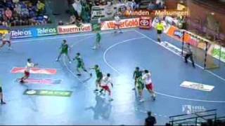 Handball GWD Minden  MT Melsungen 2932 2009 March [upl. by Anidualc921]