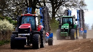 9 ciągników vs 3200 hektarów kukurydzy CGFP Wojnowo [upl. by Uzia763]