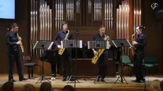 Philippe Geiss Patchwork  Russian Saxophone Quartet [upl. by Elvia527]